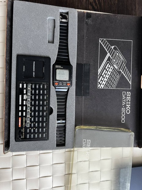 Seiko Data 2000 - racsoda a 80-as vekbl.