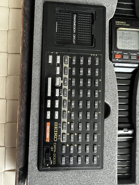 Seiko Data 2000 - óracsoda a 80-as évekből. Igazi ritkaság