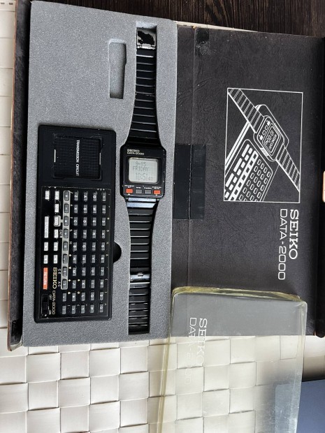 Seiko Data 2000 - racsoda a 80-as vekbl. Igazi ritkasg!