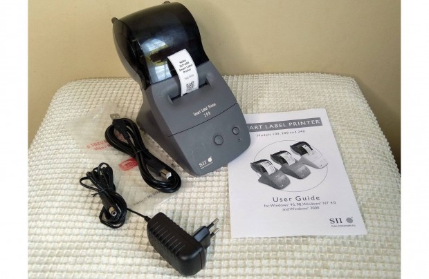 Seiko Smart Label Printer 200 vonalkód blokk cimke és etikett nyomtató