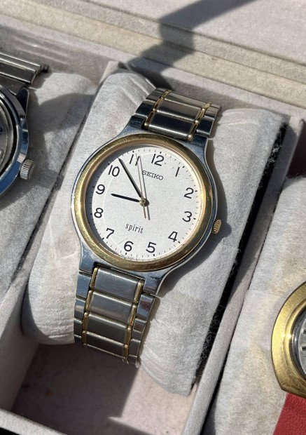 Seiko Spirit női/férfi elegáns quartz karóra