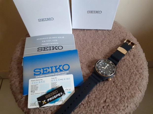 Seiko Tuna Gold solar