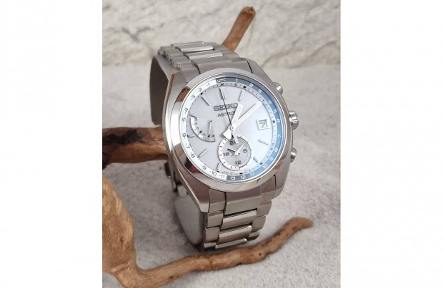 Seiko 'Astron Sbxy009', radio, solar, titán, JDM számla és garancia
