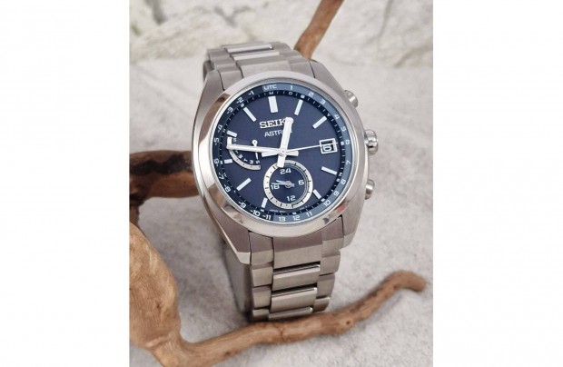 Seiko 'Astron Sbxy015', radio, solar, titán, JDM számla és garancia