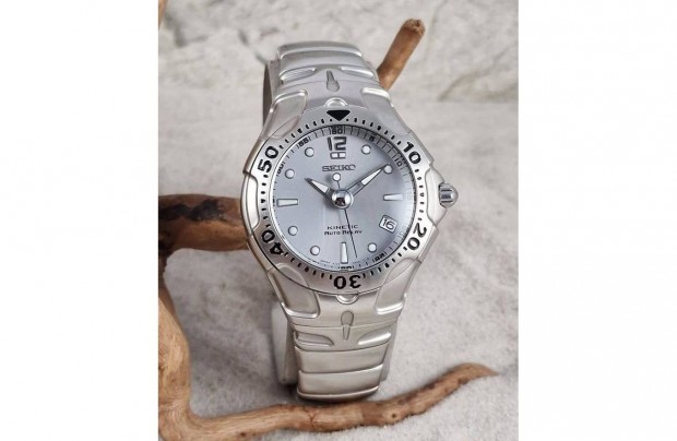 Seiko 'Kinetic Auto Relay', JDM, számla és garancia, 1999.09