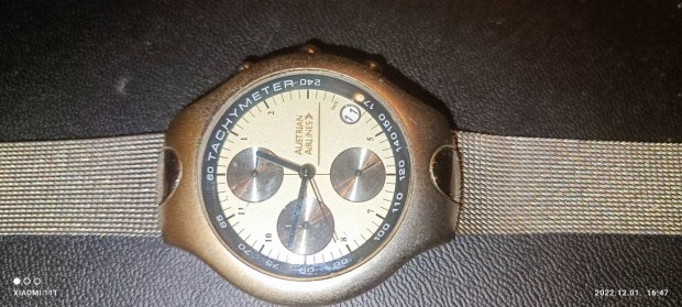 Seiko by Austrian Airlines by dl Afrika chronograph ritkasg. Posta 