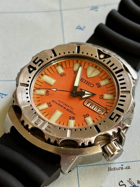 Seiko orange monster 1.generci