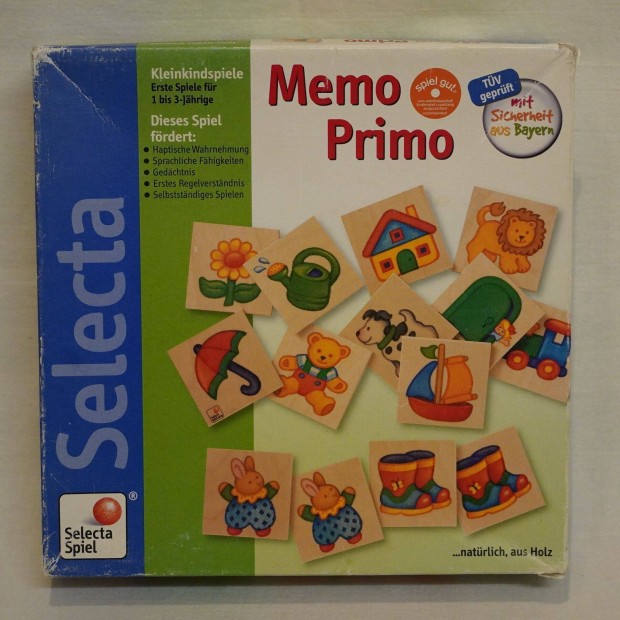 Selecta Memo Primo - fa memria a legkisebbeknek - Selecta Memria