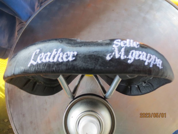 Selle Leather M Grappa -Ritka Hmzett Verseny Nyereg