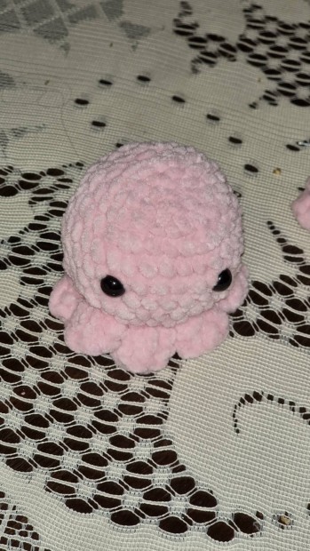 Selymes polip amigurumi