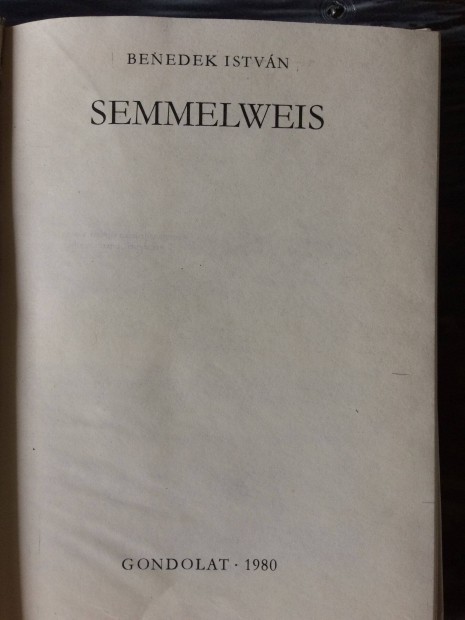 Semmelweis lete knyv 1960