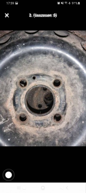 Semperit 165/70 R14 téli gumi abroncs garnitúra