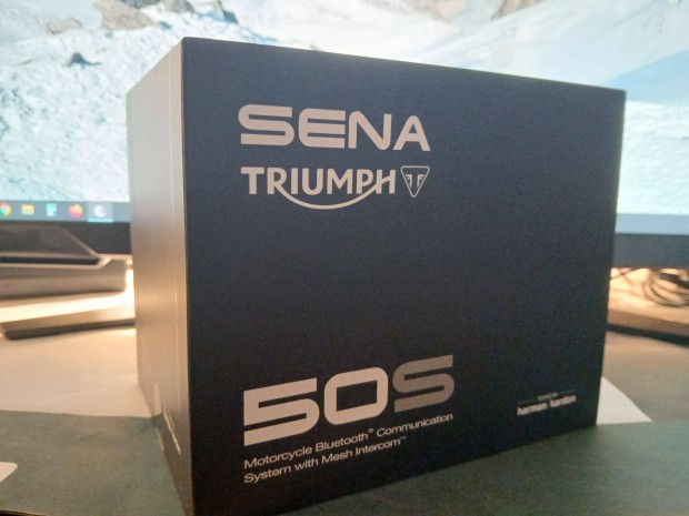 Sena 50s Mesh s Bluetooth motoros kommunikci headset sisakbeszl