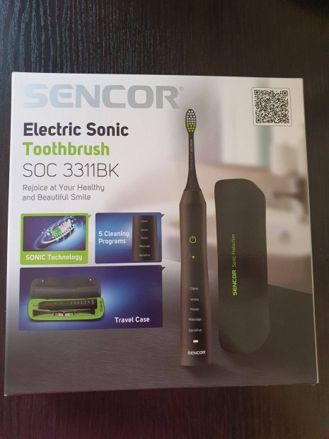 Sencor SOC 3311BK elektromos fogkefe