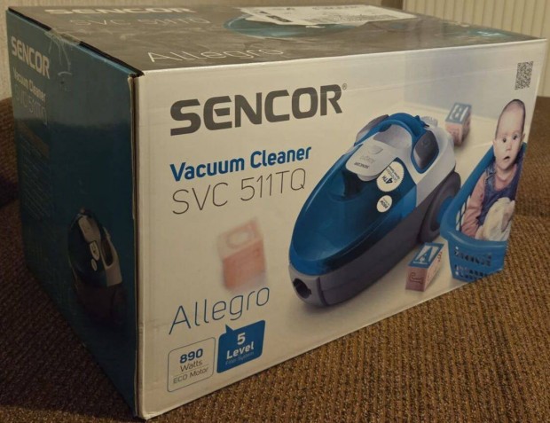 Sencor SVC 511TQ-Eue2 porszívó