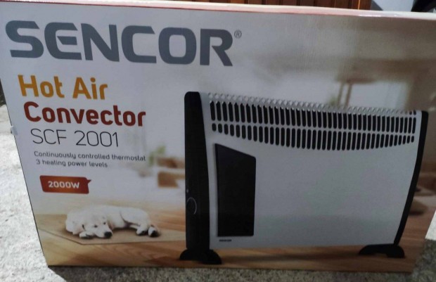 Sencor elektromos konvektor ventiltoros