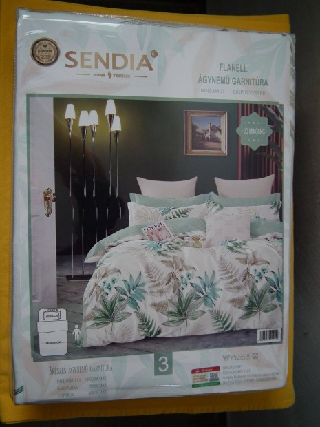 Sendia Flanell gynem: 2db garnitra egytt