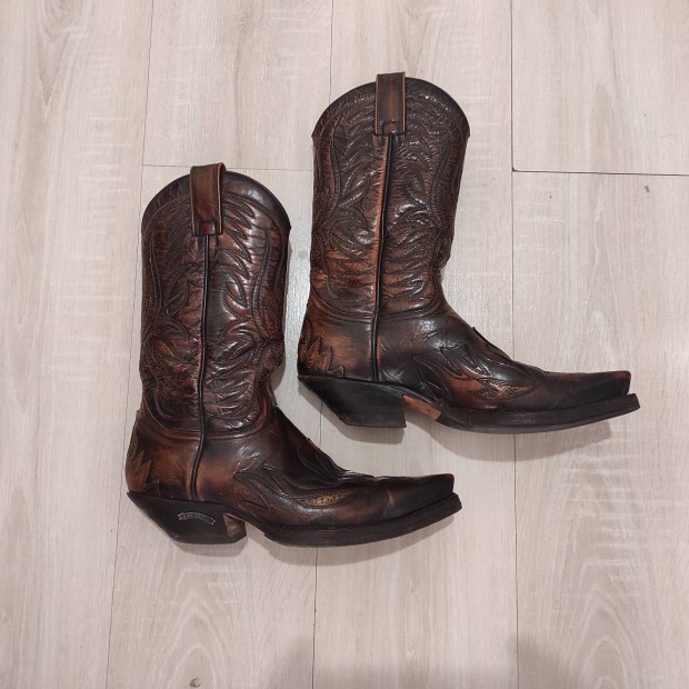 Sendra Cuervo Florentic Maroon Python Western csizma 