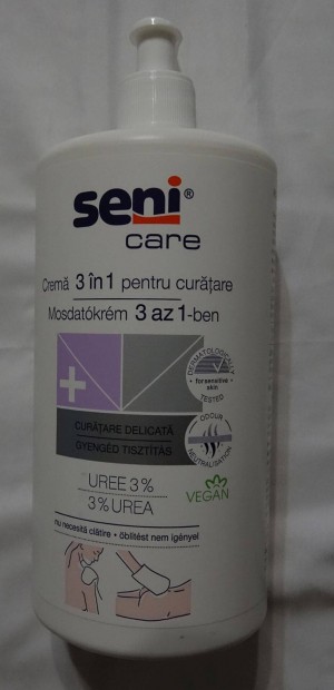 Seni-Care mosdatkrm, 3 az1-ben