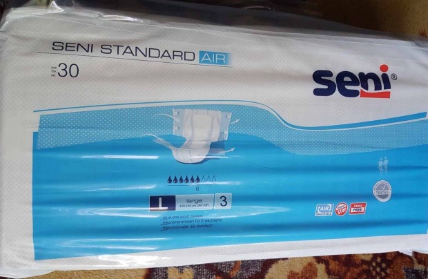 Seni Standard air large L -es j pelenka 5 csomag hzhozszlltssal!