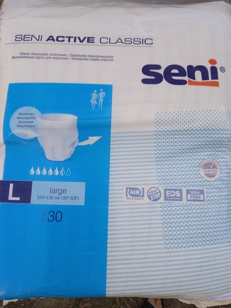 Seni active classic L-es pelenka 