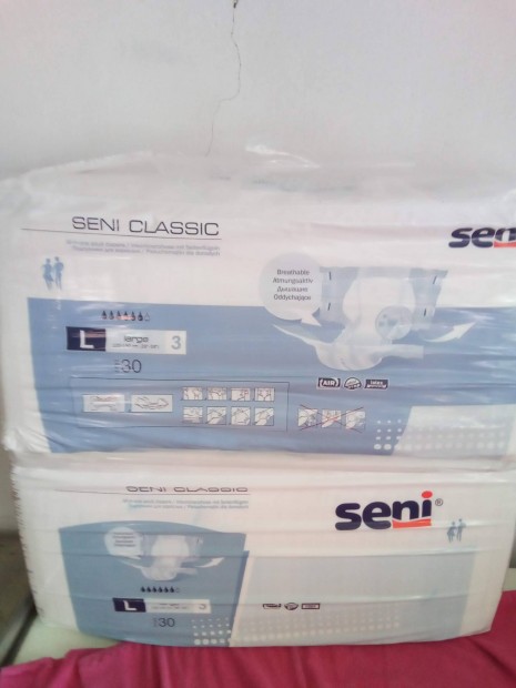 Seni classic L-es felntt pelenka elad 