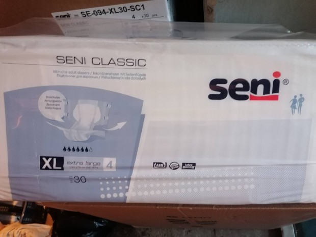 Seni classic XL-es felntt pelenka elad 