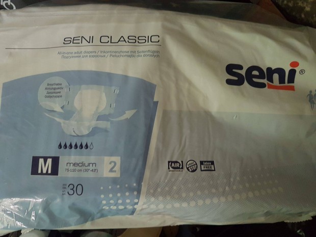 Seni classic felnott pelenka elad