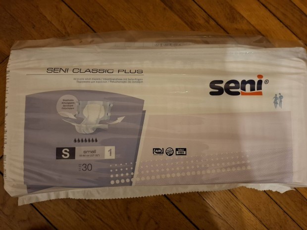 Seni classic plus s felntt pelenka