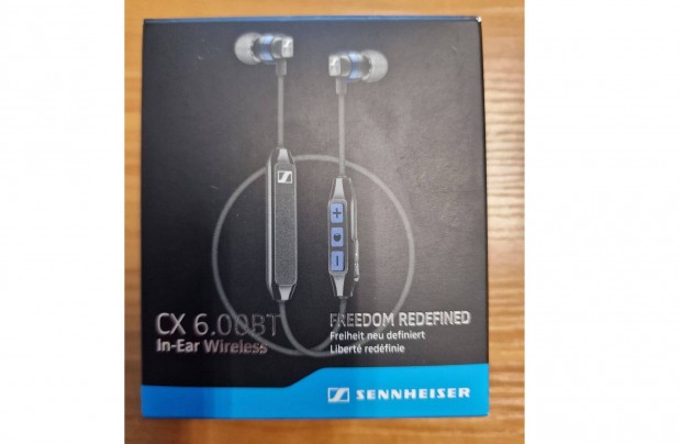 Sennheiser CX 6.00 BT vezetk nlkli bluetooth flhallgat