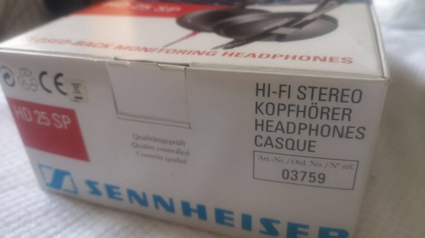 Sennheiser HD25 SP fejhallgat flhallgat HD 25 DJ