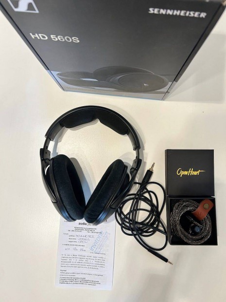 Sennheiser HD560S fejhallgat - 2024-es - Openheart kbellel