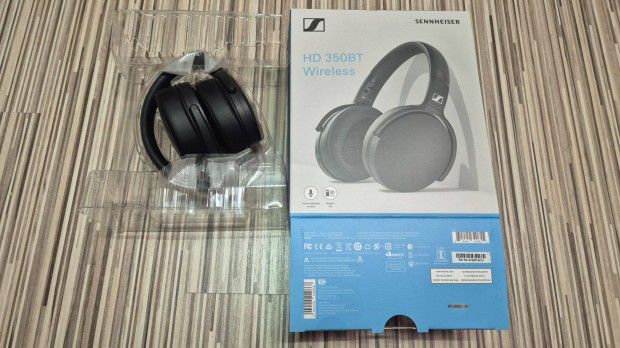 Sennheiser HD 350BT vezetknlkli fejhallgat, fekete