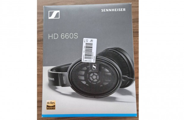 Sennheiser HD 660S sztere fejhallgat, dobozban