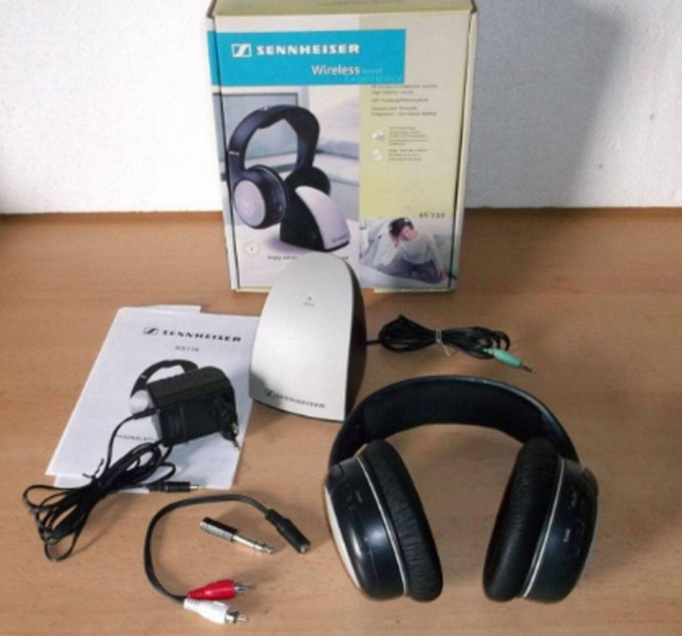 Sennheiser RS 110 wifis nagy fejhallgató set új