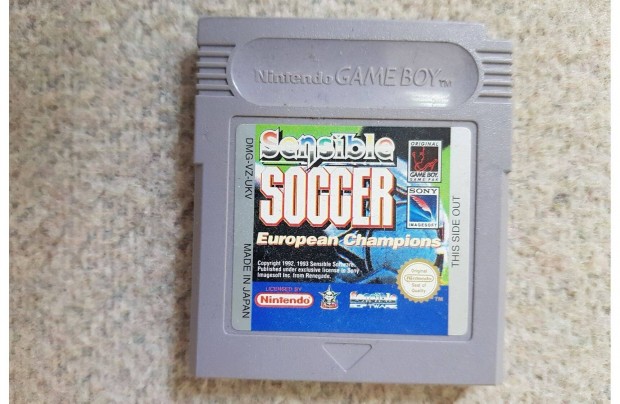 Sensible Soccer Game Boy jatek