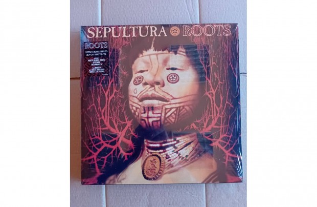 Sepultura - Roots Dupla Bakelit Lemez LP Bontatlan