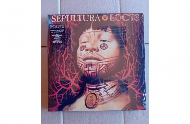 Sepultura - Roots Dupla Bakelit Lemez LP Bontatlan