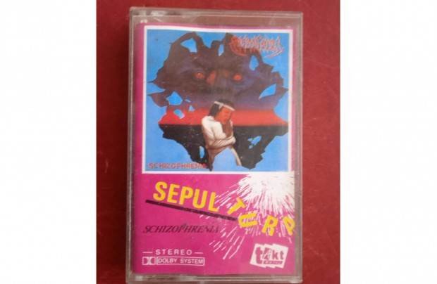 Sepultura - Schizophrenia , gyári műsoros kazetta , króm