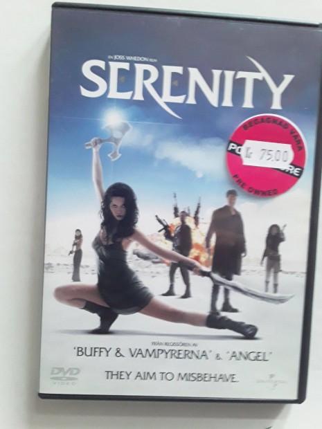 Serenity DVD - klfldi kiads magyar szinkornnal