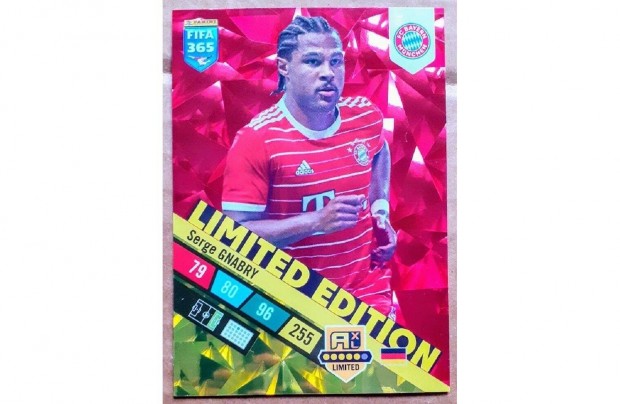 Serge Gnabry Bayern Mnchen Limited focis krtya Panini FIFA 2023