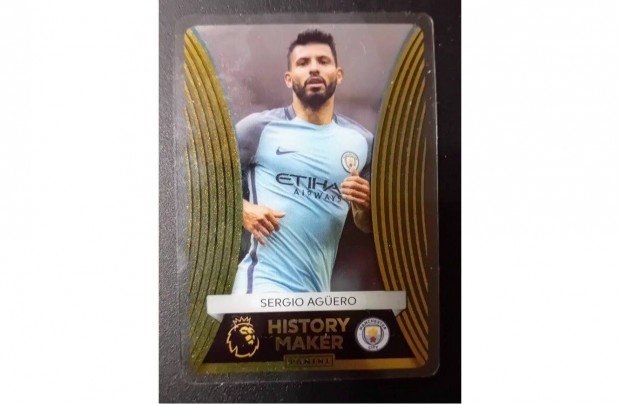 Sergio Agero Manchester City History Maker Limited focis krtya