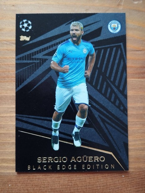 Sergio Agero (Manchester City) Black Edge BL Extra 2023 krtya