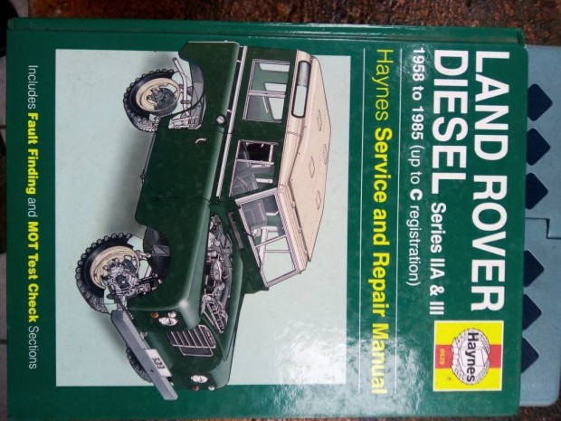 Seria IIA.és III.Land Rover Haynes Service Manual