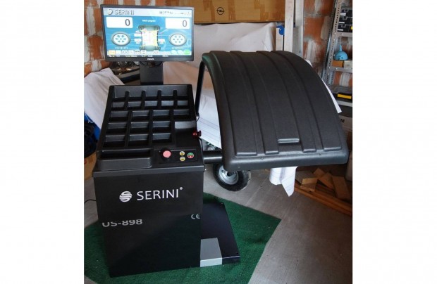 Serini US-898 automata centírozó / kerékkiegyensúlyozó gép