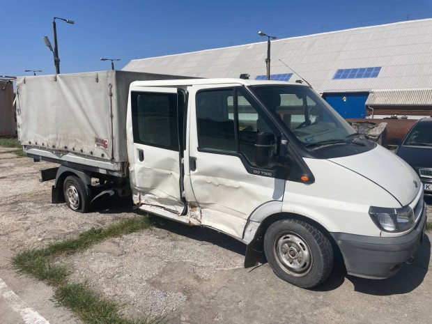 Sérült Duplafülkés Platós Ford Transit 2.0 dízel