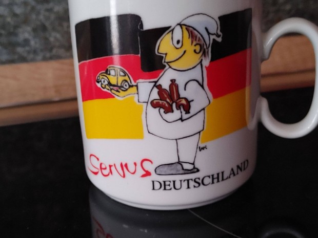 Servus Deuchland Servus Európa bögre