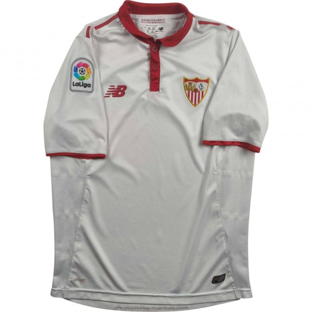 Sevilla 2016-17 New Balance hazai foci mez gyerek XL-es
