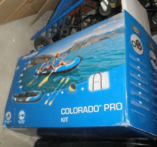 Sevylor Colorado pro kit, felfújható kétszemélyes kajak