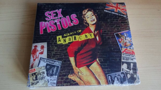 Sex Pistols Agents Of Anarchy (2CD; Bontatlan)